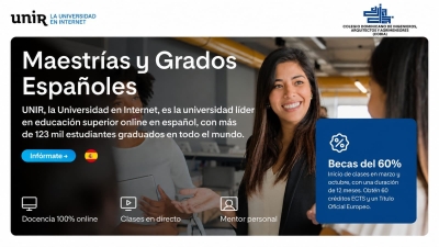 CODIA y UNIR anuncian 200 becas de hasta un 60 % para estudios de maestría internacional