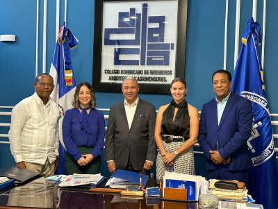 Presidente Nacional del CODIA, Agrim. Juan Villar González, Refuerza Vínculos Estratégicos con la Asociación Dominicana de Productores de Cemento en Pro de Desarrollo Técnico-Científico
